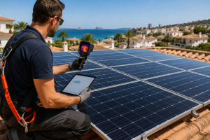 Mantenimiento de placas solares