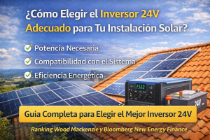 ¿Cómo Elegir el Inversor 24V Adecuado para Tu Instalación Solar?