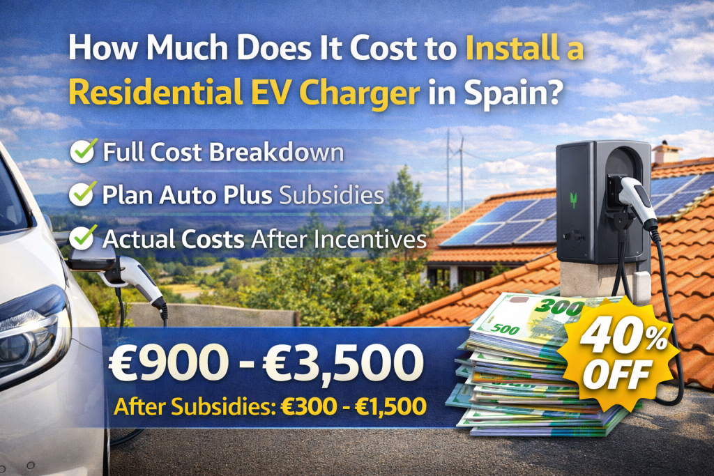 How Much Does It Cost to Install a Residential EV Charger in Spain? How Much Does It Cost to Install a Residential EV Charger in Spain?