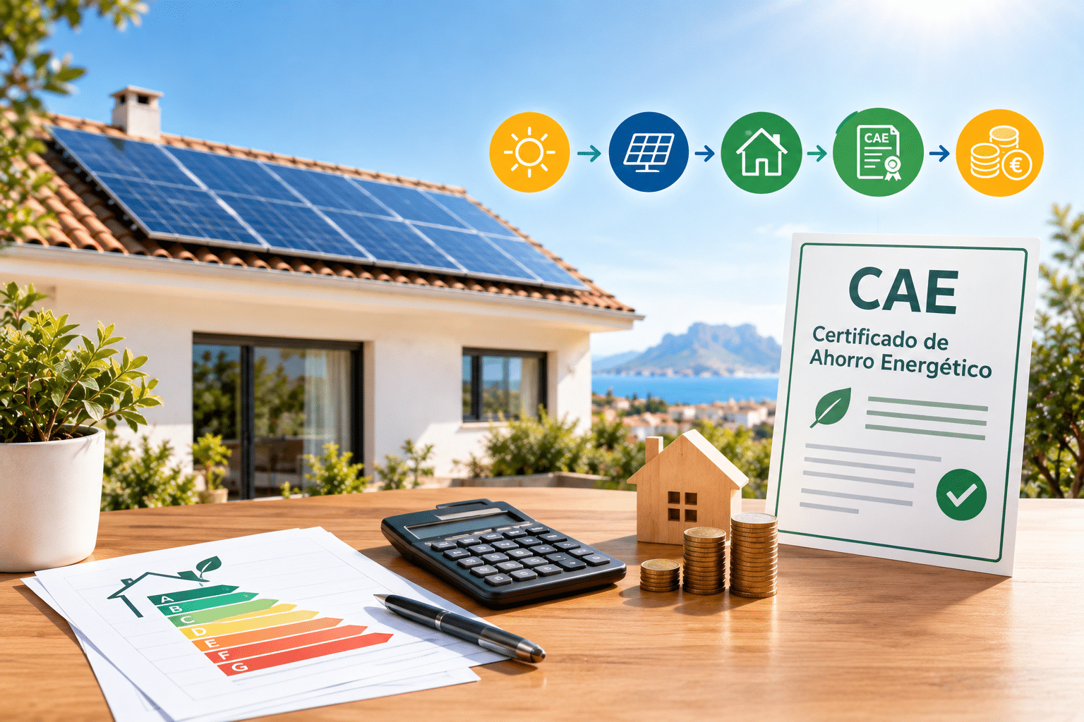 Inicio Certificado de Ahorro Energético