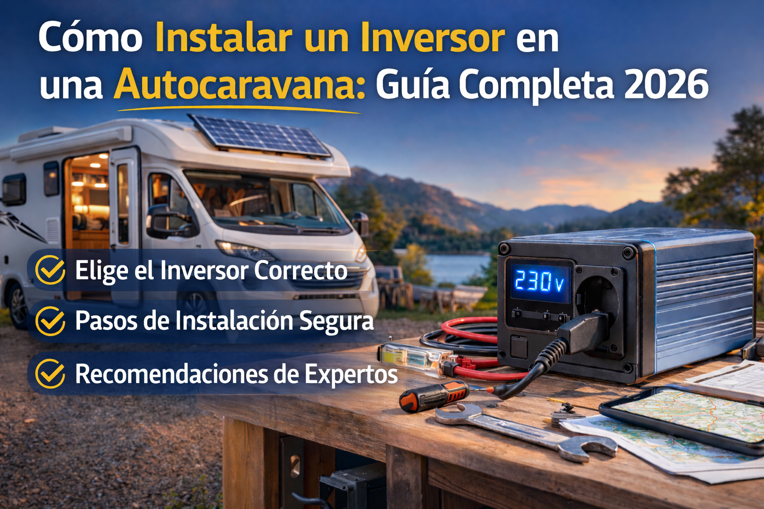 Inicio Instalar un Inversor en una Autocaravana