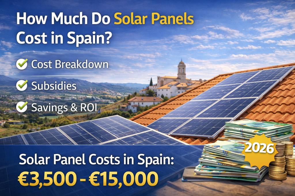 How Much Do Solar Panels Cost in Spain? How Much Do Solar Panels Cost in Spain