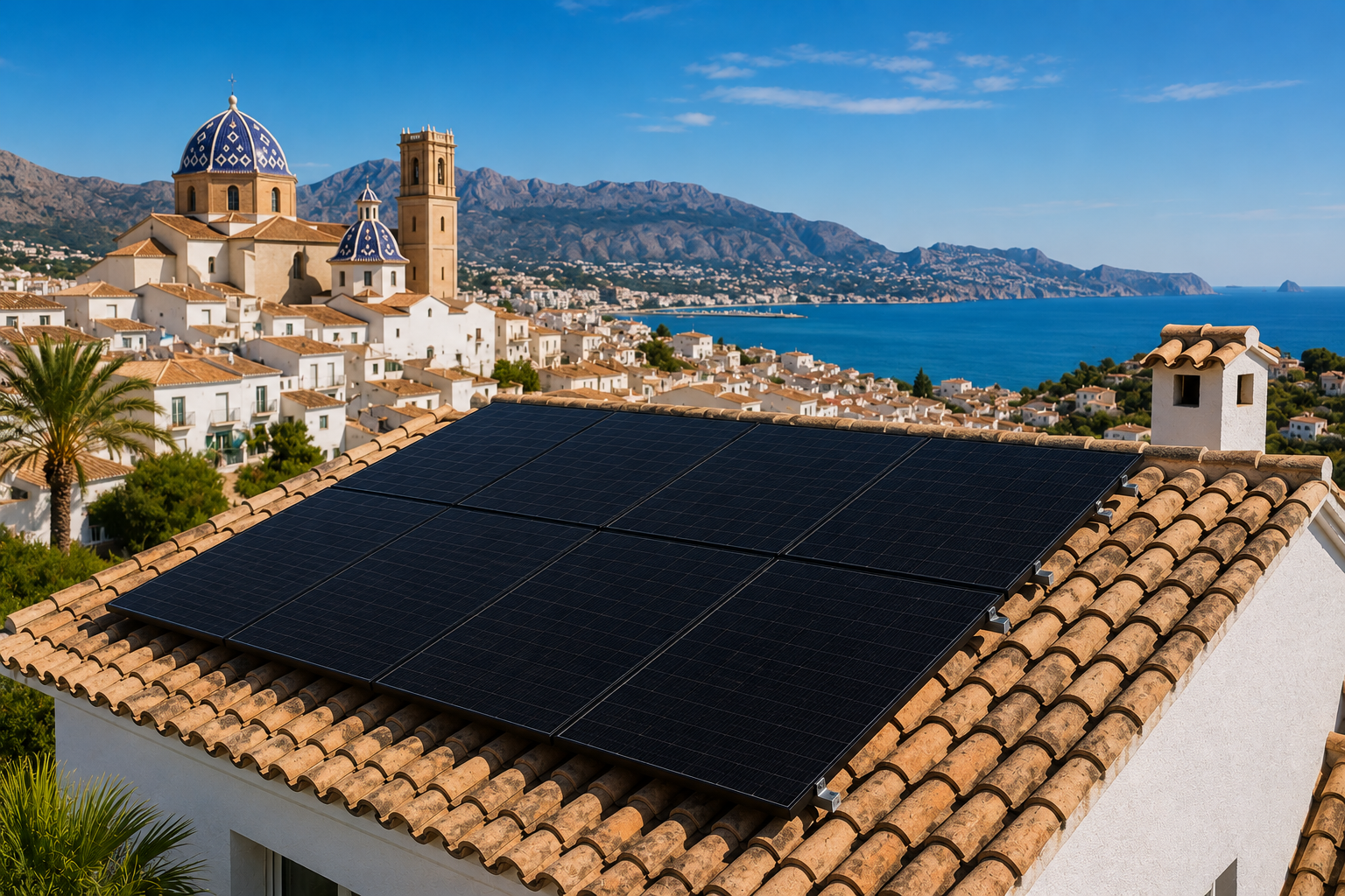 Inicio Placas solares en Altea