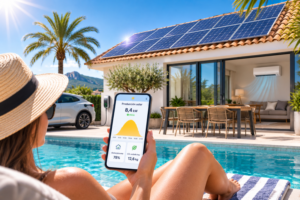 Placas solares en verano: cómo generar más energía Placas solares en verano
