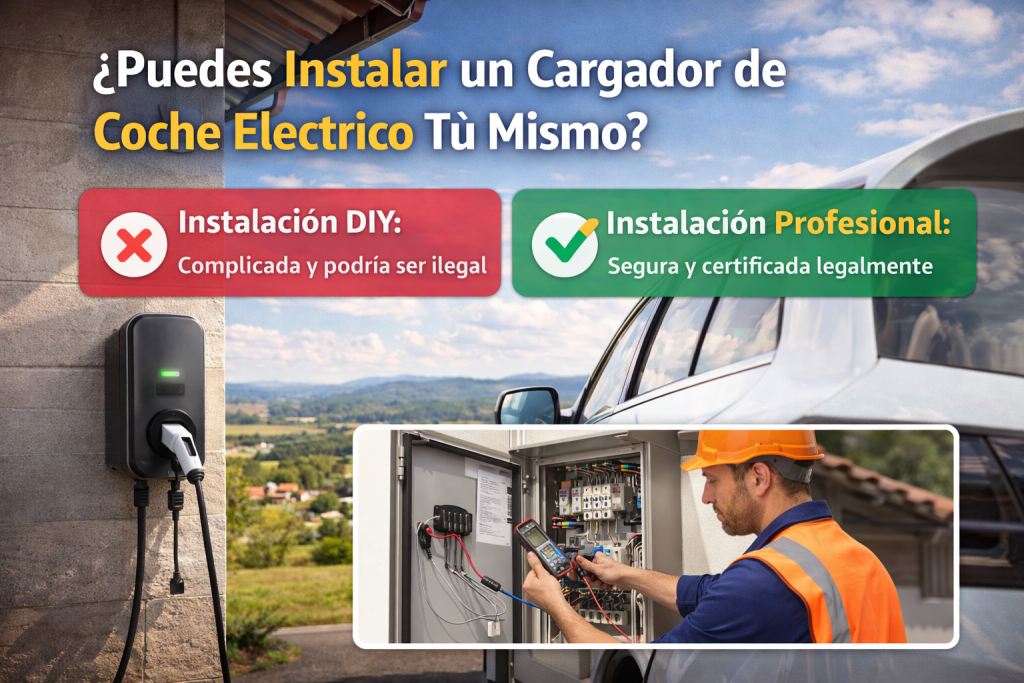 ¿Puedes Instalar un Cargador de Coche Eléctrico Tú Mismo? Instalar un Cargador de Coche Eléctrico