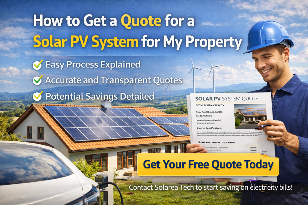 How to Get a Quote for a Solar PV System for My Property How to Get a Quote for a Solar PV System for My Property
