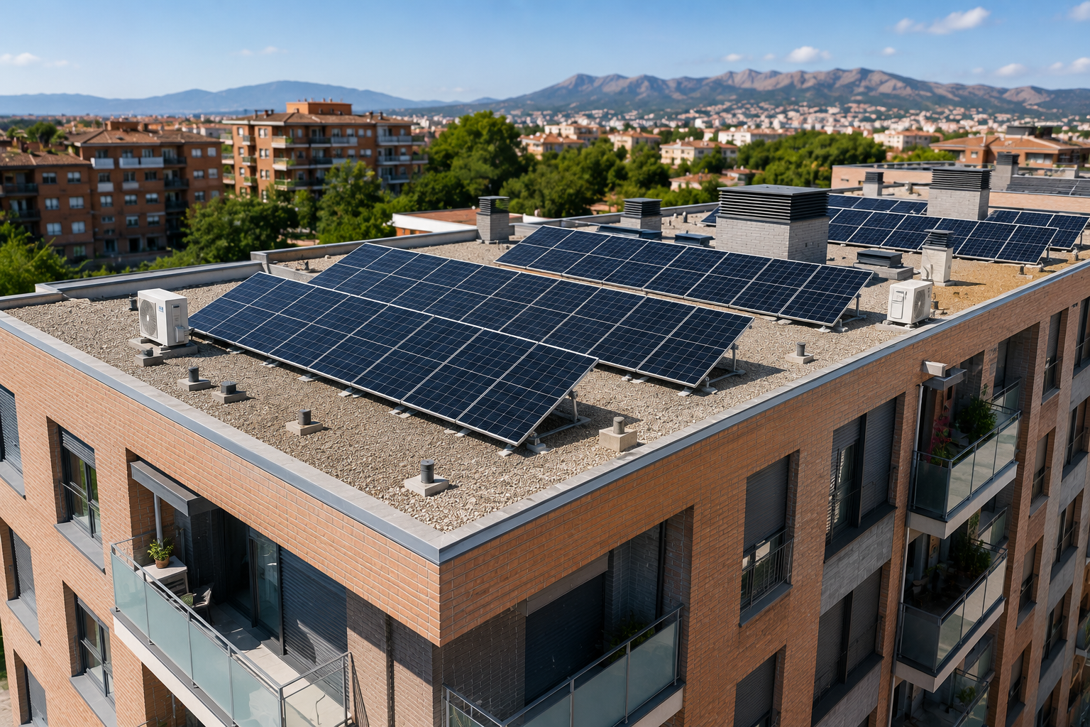 Inicio Placas Solares en Comunidad de Vecinos
