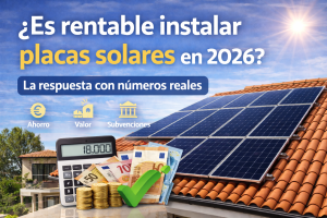 Es rentable instalar placas solares