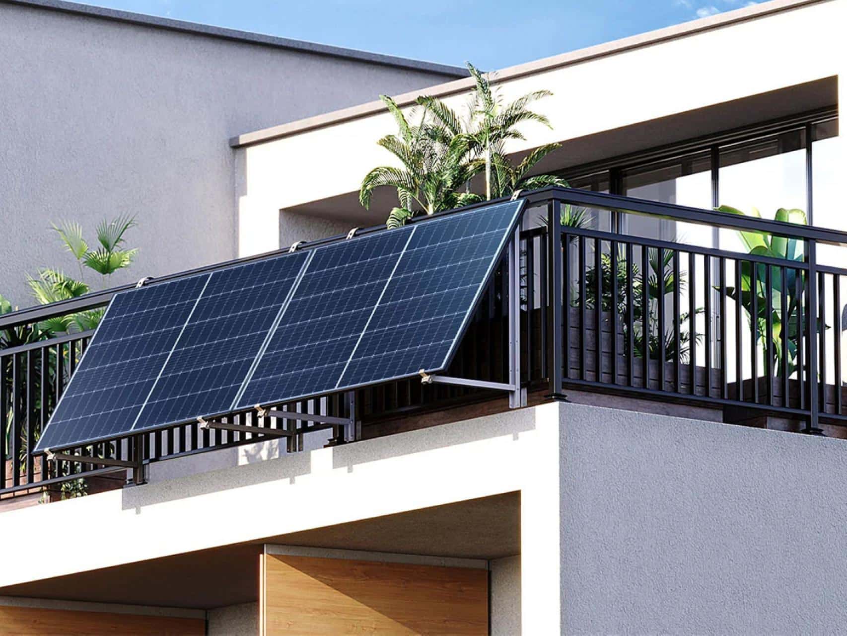 Inicio kit solar de balcón