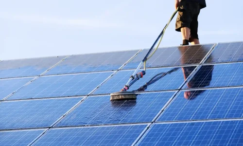 limpieza profesional de placas solares